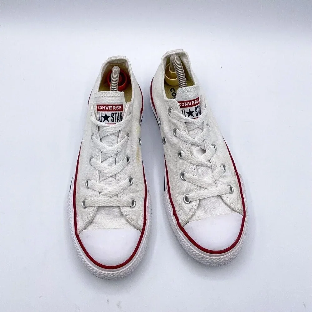 Converse All Star Chuck Taylor Youth Size 3 White Casual Comfort Walking Shoes
